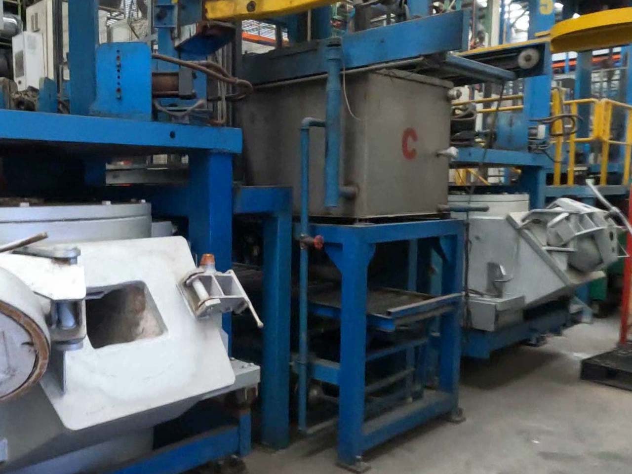 LPM BPB 800 Low pressure die casting machine ND1341, used